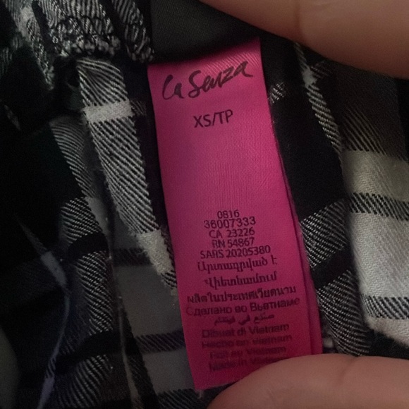 la senza pj pants size xs |LOW RISE| - Picture 1 of 2